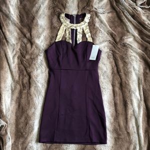 New with tags - plum cocktail dress